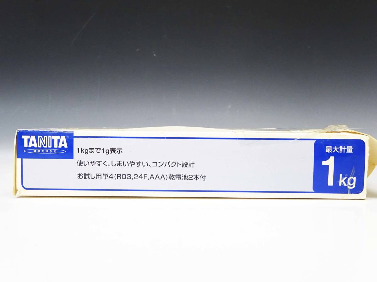 ◆(TH) 動作確認済 TANITA タニタ デジタルクッキングスケール KD-180 お試し用乾電池2本付き 家庭用 はかり 計量器具 ※説明書欠品_画像10