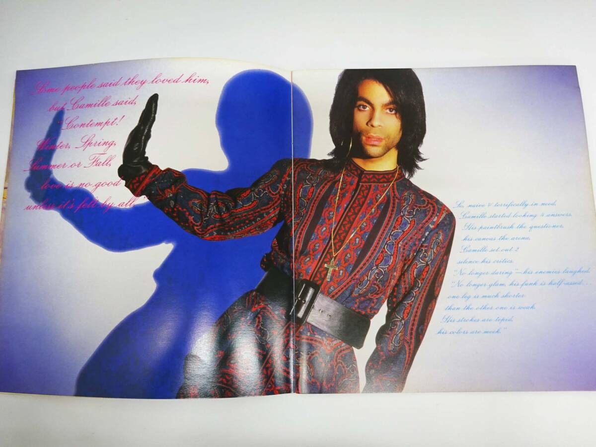 ◆(TH) Prince Lovesexy tour ’89 (1989年) 来日公演 コンサートパンフレット パンフ ツアーパンフ 洋楽 ポップ・R＆B ※日程表欠品_画像6