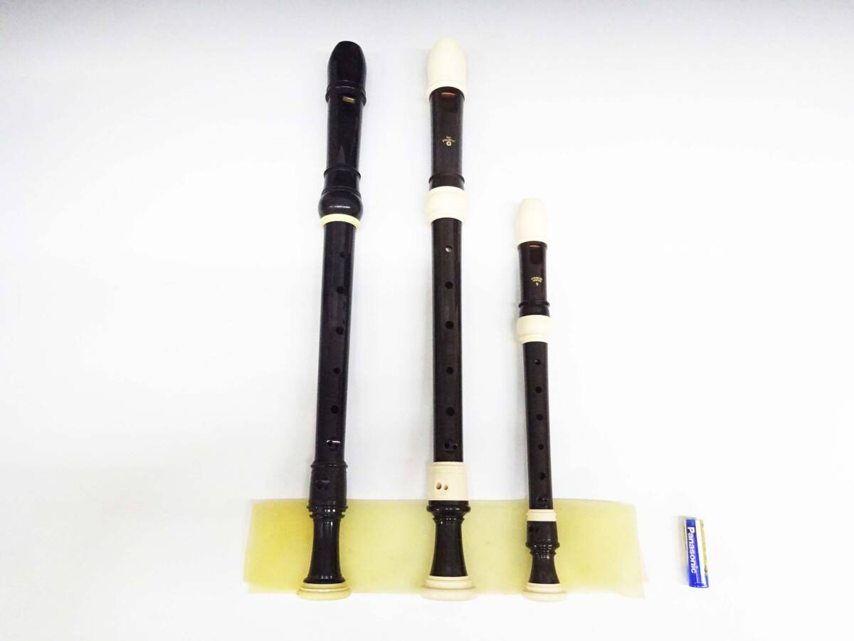 *(NS) ZEN-ONzen on оригинал twin Alto сопрано блок-флейта 3 позиций комплект BRESSAN&STANESBY JUNIOR музыкальные инструменты . музыкальные инструменты музыка тренировка 