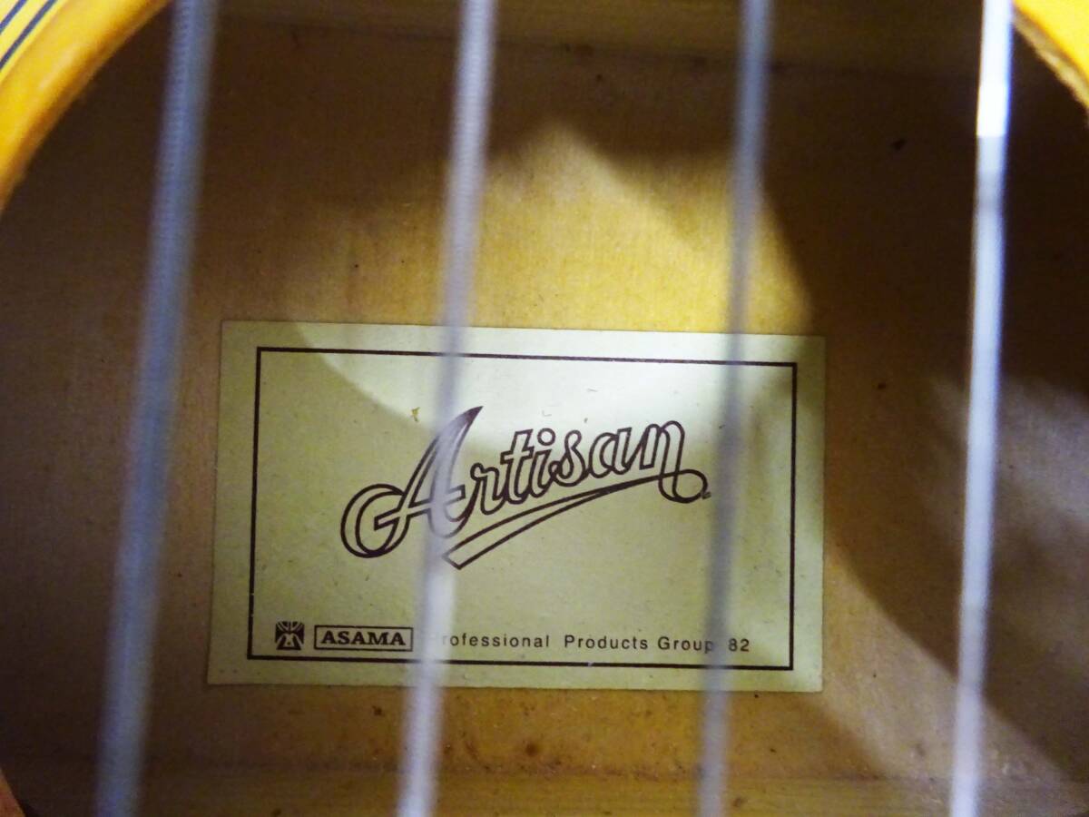 ◆(TH) ◎Asami アサミ Artisan アーチサン Professional Products Group 82 ミニギター 全長 約83cm ピッチパイプ ピック ソフトケース付_画像3