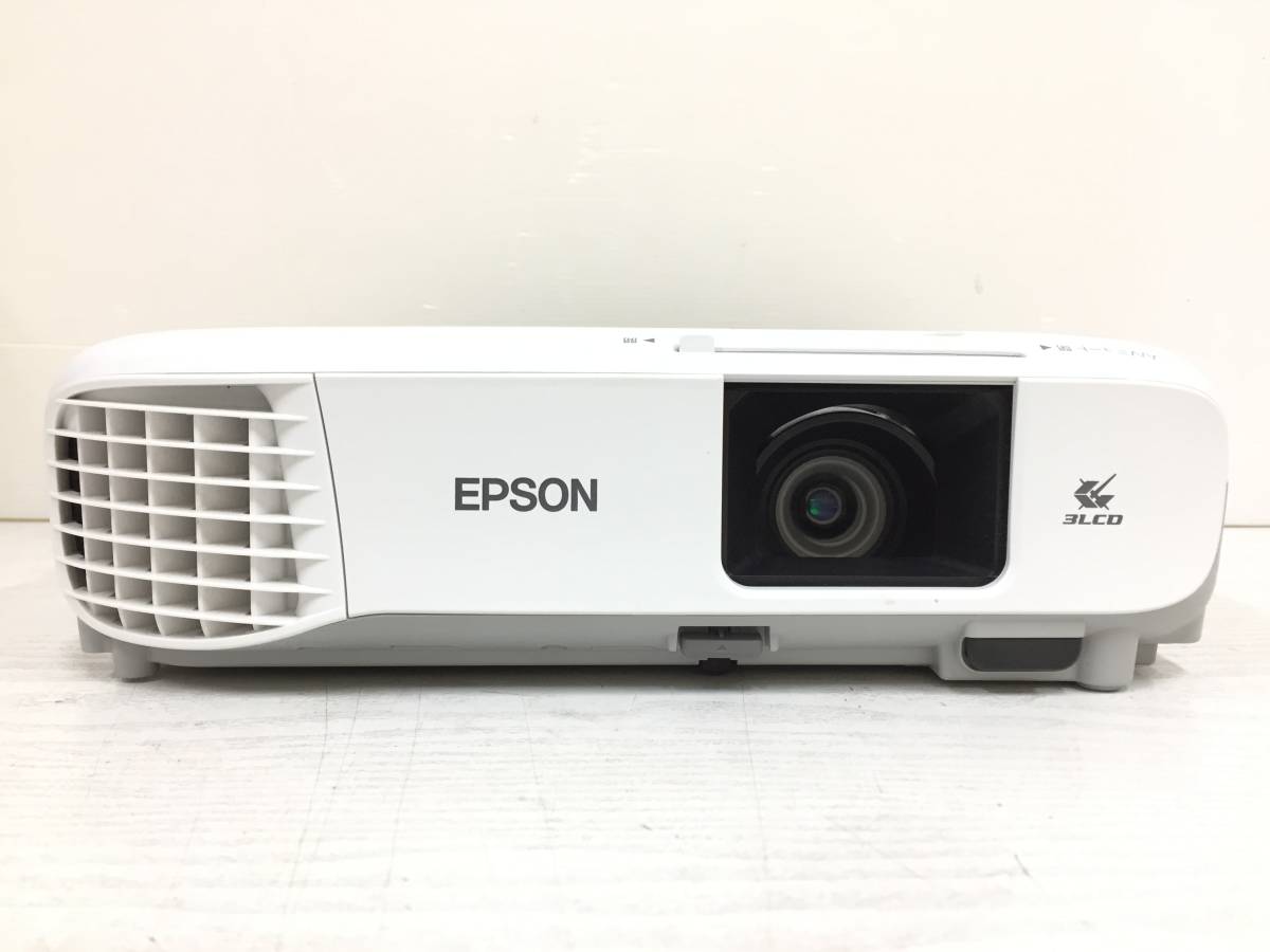 〇【良品】EPSON エプソン EB-960W ビジネスプロジェクター 3800lm ランプ使用311H/80H 動作品_画像2