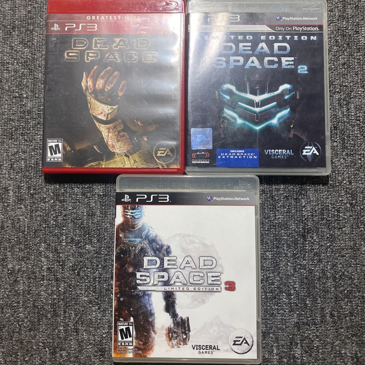 PS3 デッドスペース 3本セット