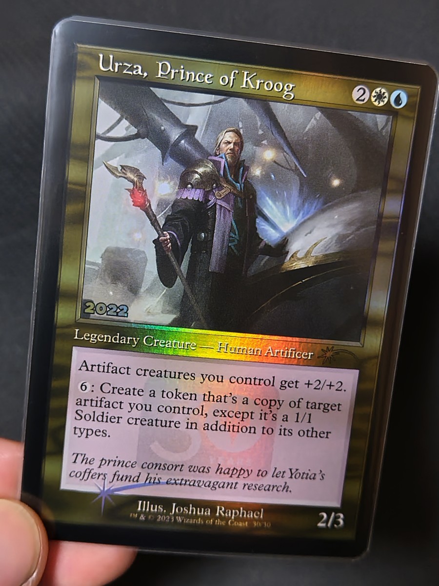 【MTG・FOIL】「クルーグ公、ウルザ」（旧枠プロモ）_画像3