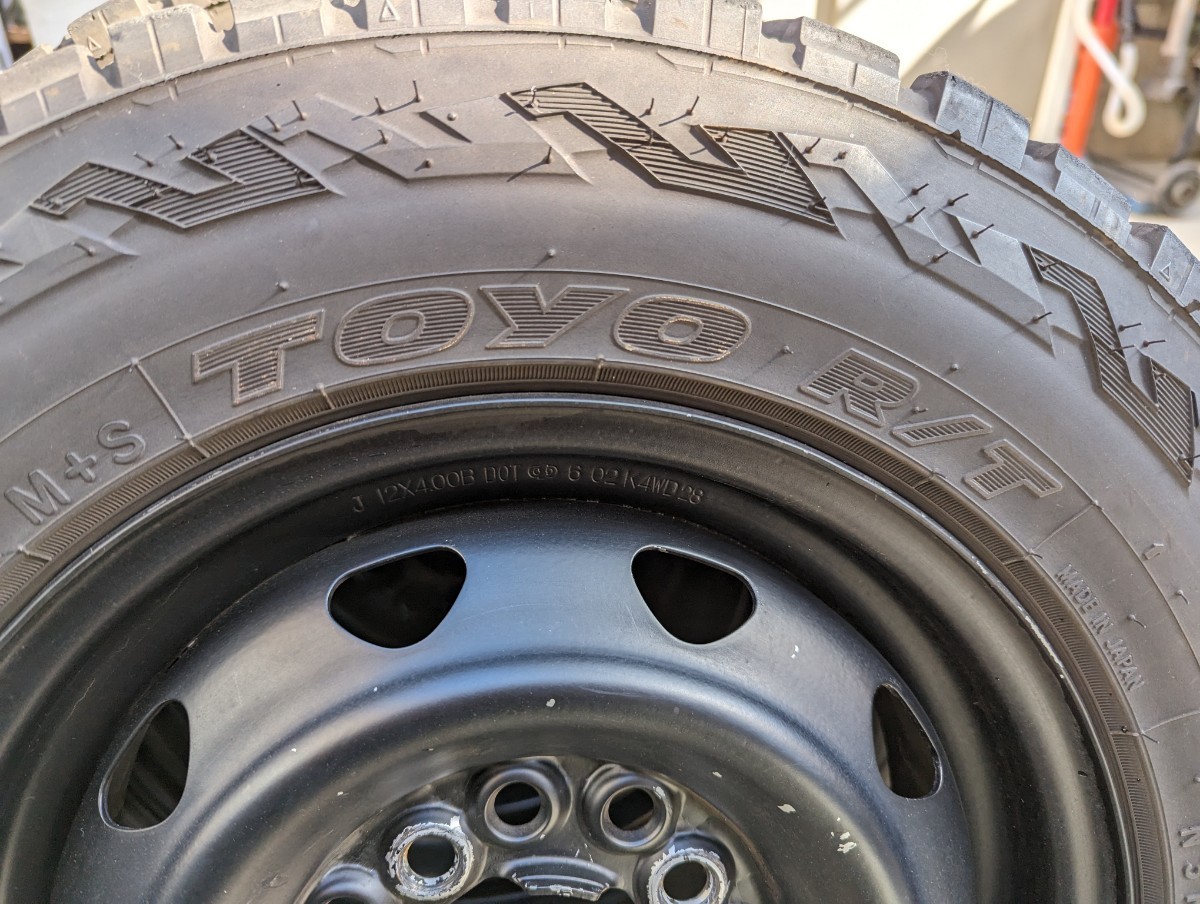 トーヨータイヤ　Open COUNTRY 145/80R12　4本_画像5