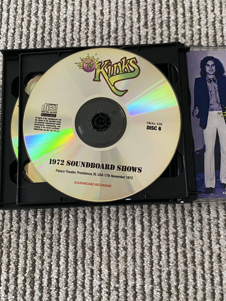 Kinks [1972 Soundboard Shows] 6CDR