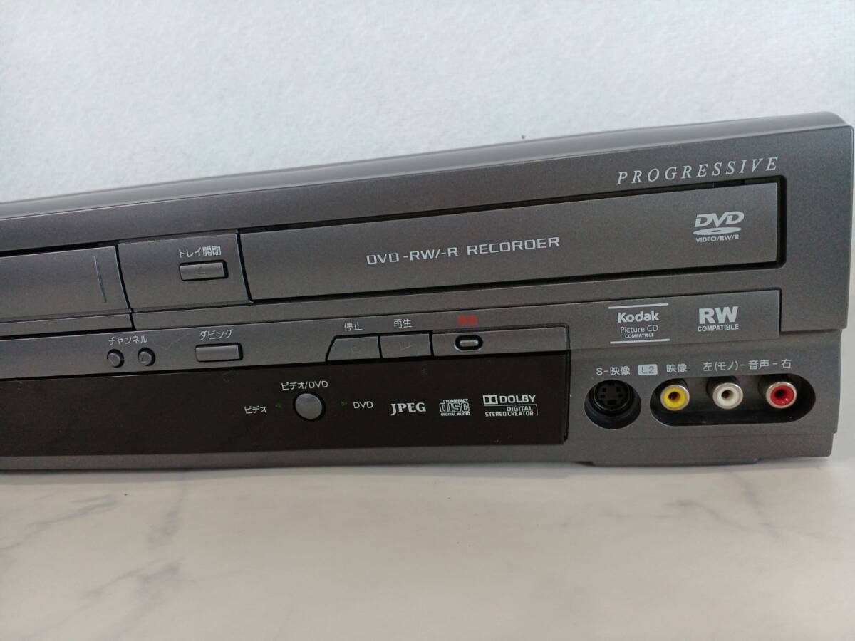 12531-04★ブロードテック/DX BROADtEC ビデオ一体型DVDレコーダー DXR160V★_画像3