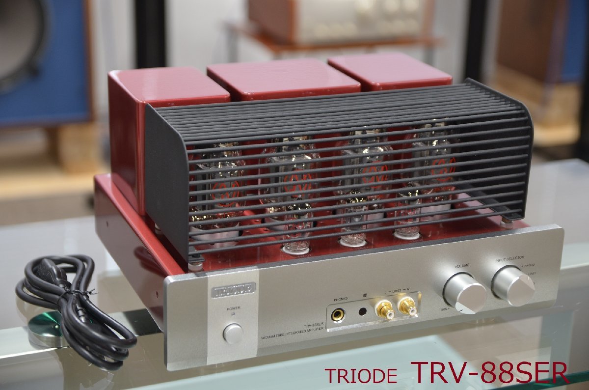 TRIODE トライオード　TRV-88SER　KT88 AB級プッシュプルプリメインアンプ　　　　（893）_画像1