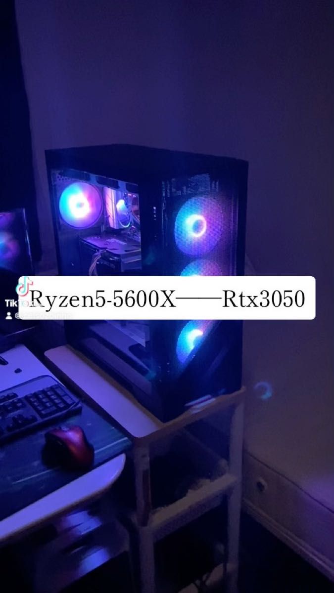 Ryzen 5-5600X ゲーミングPC Rtx 3050 watercoler 360 mm