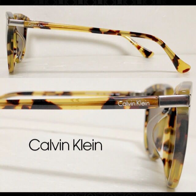 新品 送料無料 CK CALVIN KLEIN カルバンクライン サングラス CK4325SA 214 ハバナブラウン レンズ ブラウン_画像3