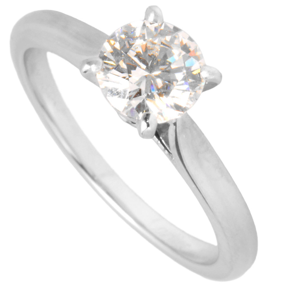 【あす楽対応】 カルティエ レディース Pt950 #49 指輪 リング ソリテール 0.64ct ダイヤモンド 1895 Cartier プラチナ