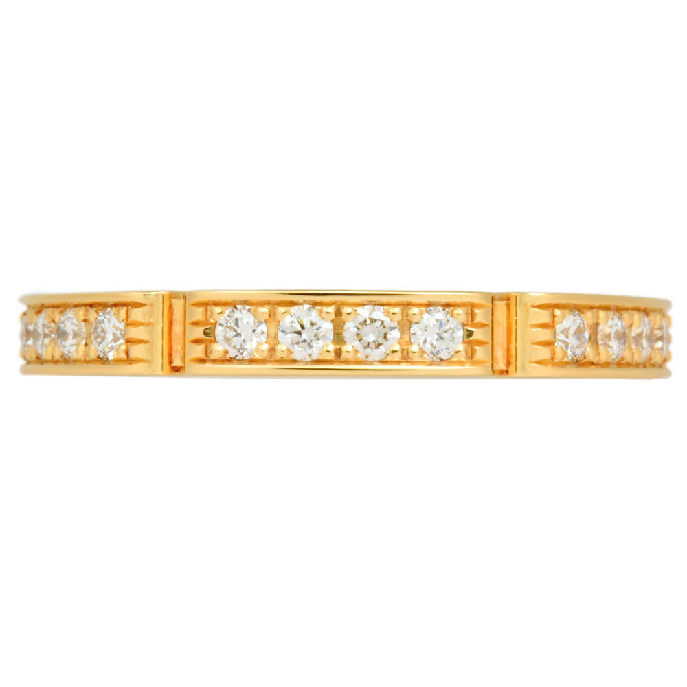 カルティエ Cartier マイヨン パンテール リング 指輪 ダイヤモンド #49 B4221100 K18YG レディースの画像2