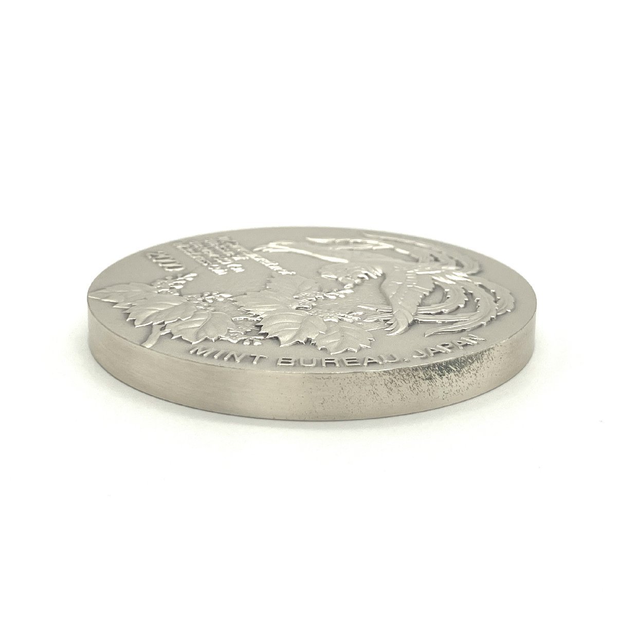 新500円貨幣発行記念 銀貨 平成12年 2000年 シルバーコイン メダル SV1000 純銀 約133.6g 造幣局製_画像5