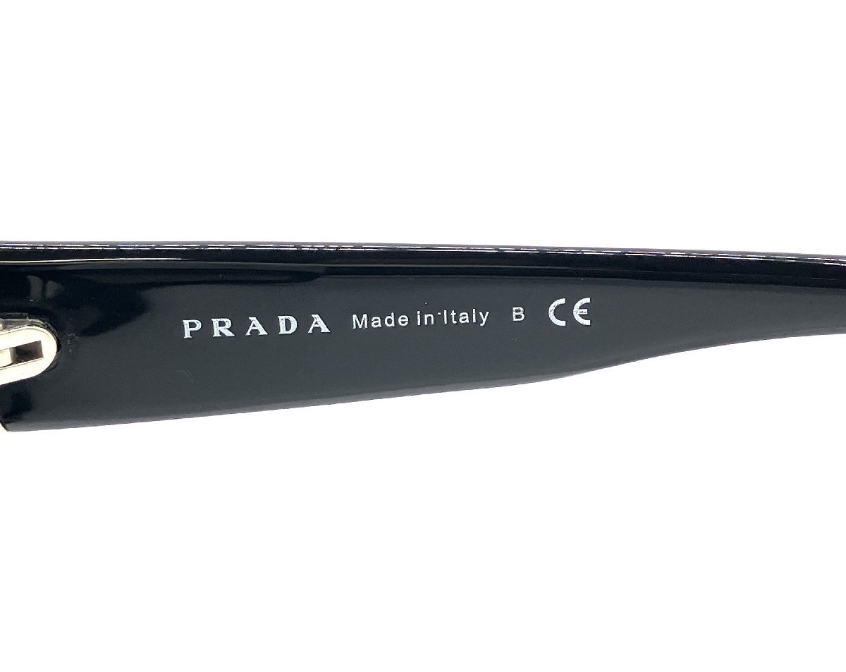 PRADA プラダ サングラス 58□16 SPR31N-A 1AB-3M1 135 2N ブラック オーバル アイウェア_画像6