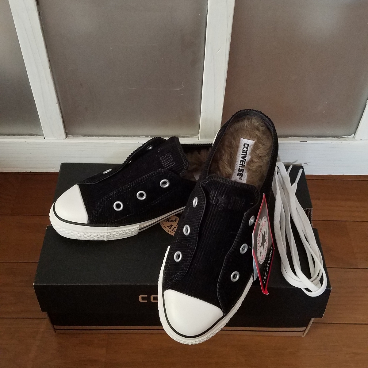 CONVERSE コンバース コーデュロイ スリップ OX　新品タグ付き_画像1