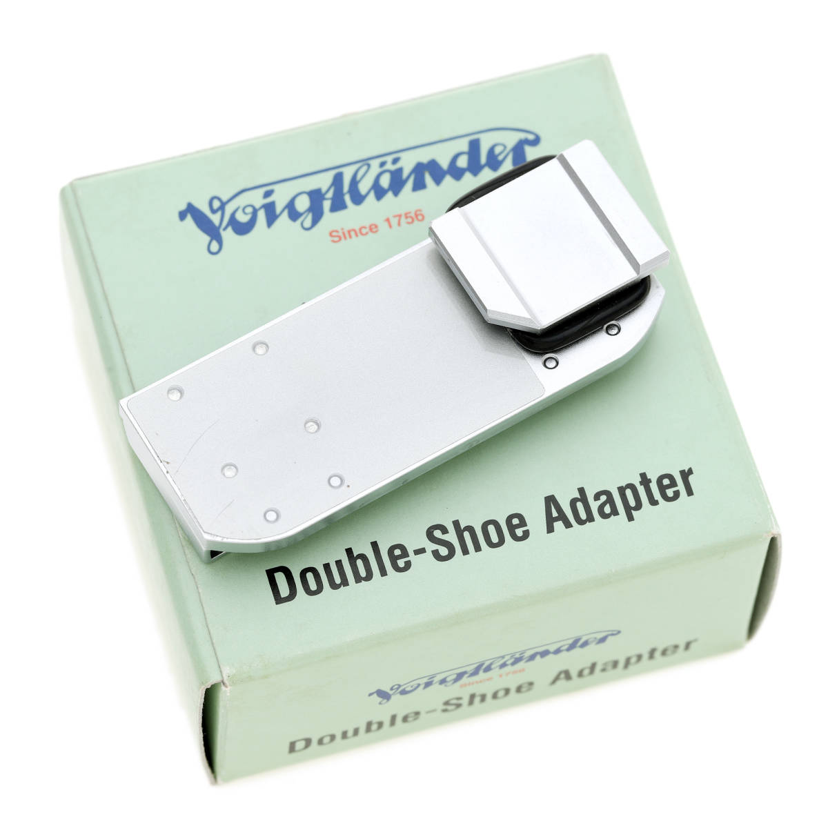 フォクトレンダー Voigtlander ダブルシューアダプター ダブルシュー アダプター Double-Shoe Adapter 元箱付き　美品　　_画像3