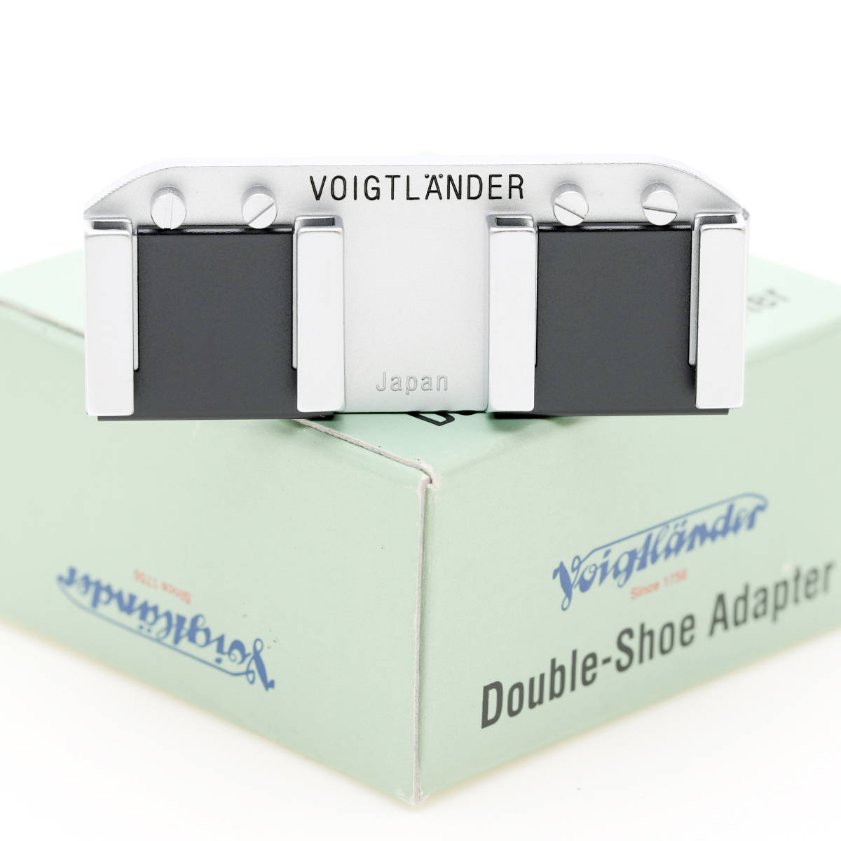 フォクトレンダー Voigtlander ダブルシューアダプター ダブルシュー アダプター Double-Shoe Adapter 元箱付き　未使用_画像5