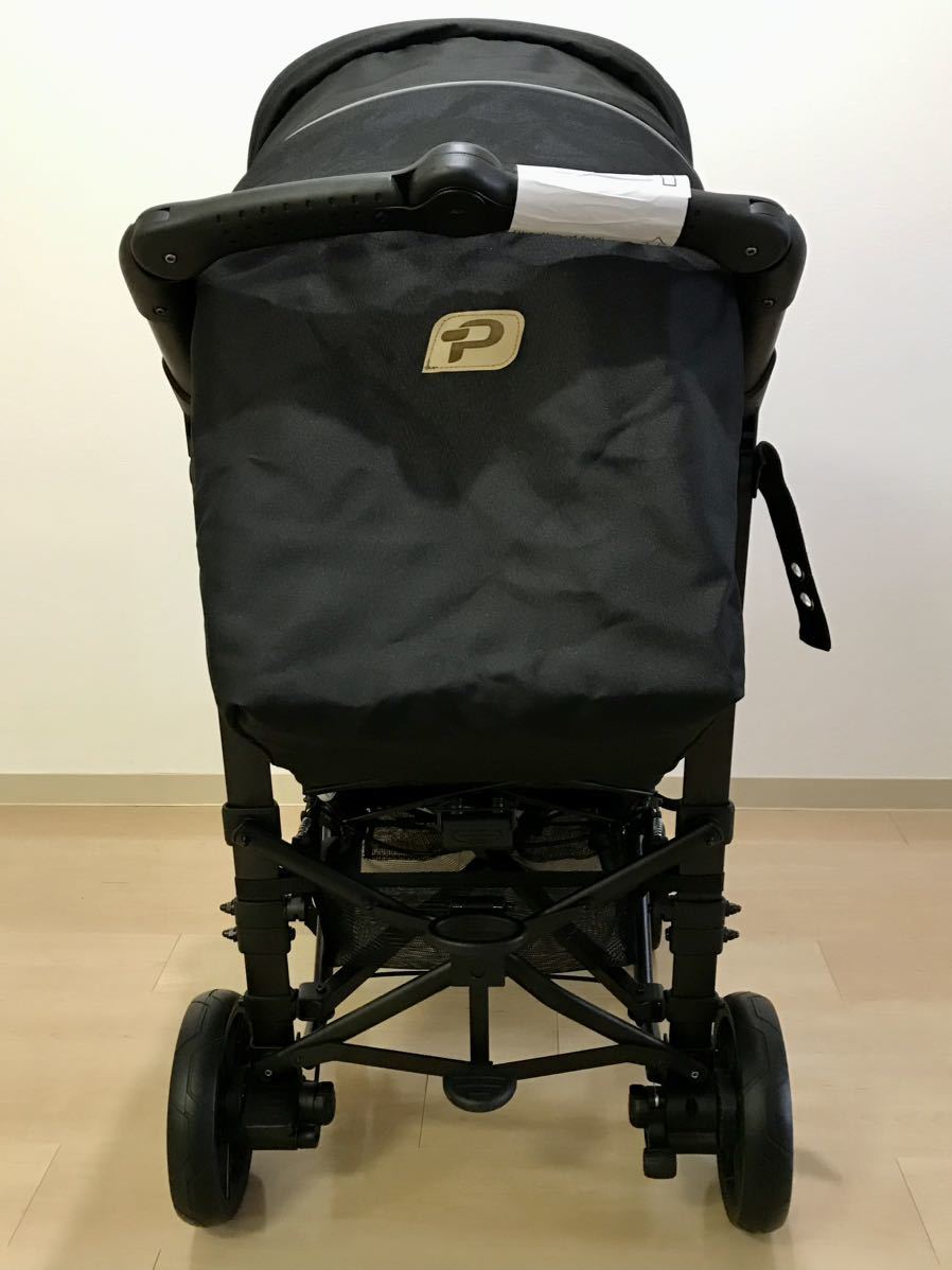 新品 Patron Piper Comfort 車椅子 バギー 高耐荷重 軽量 ブラック ベビーカー 特別支援 大柄な子供向け_画像6