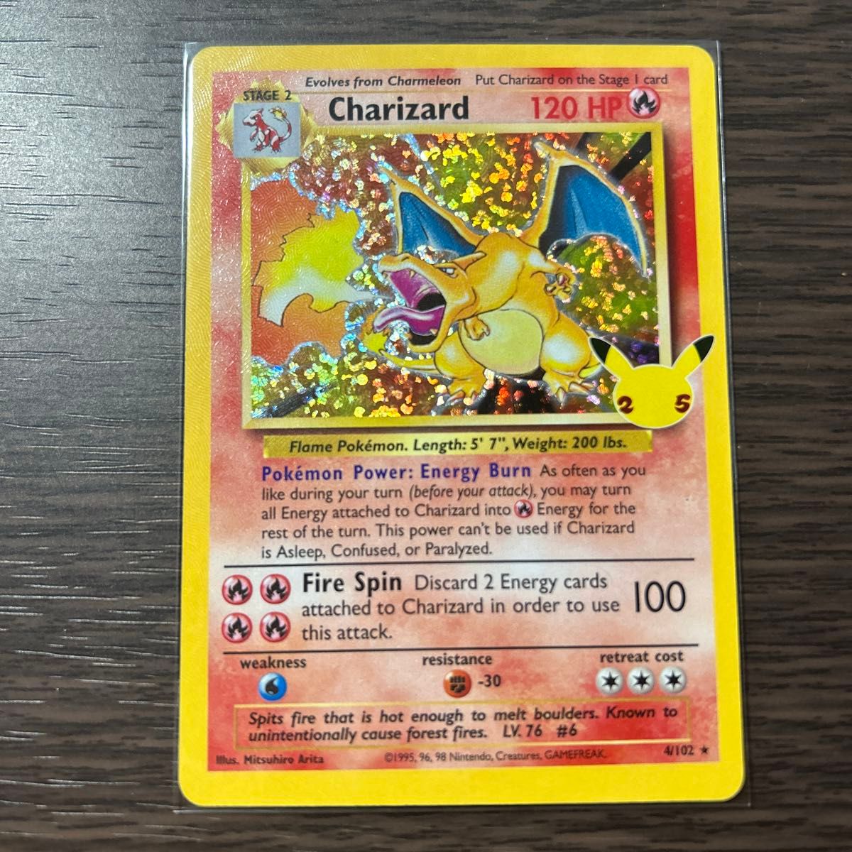 美品 ポケモンカード リザードン 25th 英語版 Charizard|Yahoo 美品 ポケモンカード リザードン 25th 英語版 Charizard|Yahoo