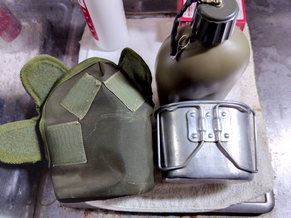 陸上自衛隊 戦闘水筒2型 PX品 カップ 水筒カバー セット 自衛隊 陸上自衛隊 戦闘水筒2型 PX品 カップ 水筒カバー セット 自衛隊