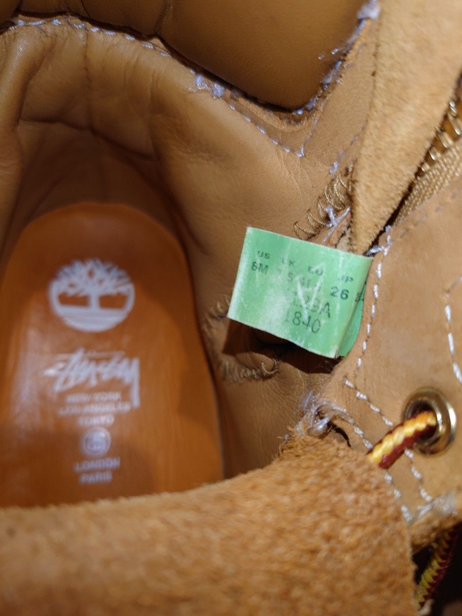 stussy×timberland 26cm 8M26cm ステューシー ティンバーランド stussy×timberland 26cm 8M26cm ステューシー ティンバーランド