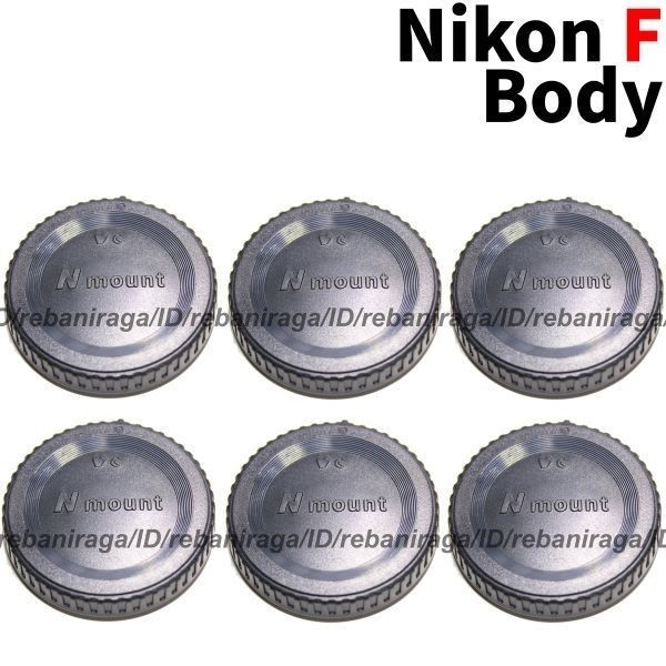 ニコン Fマウント ボディキャップ 6 Nikon F ボディ ボディー キャップ ボディーキャップ BF-1B BF-1A 互換品_画像1