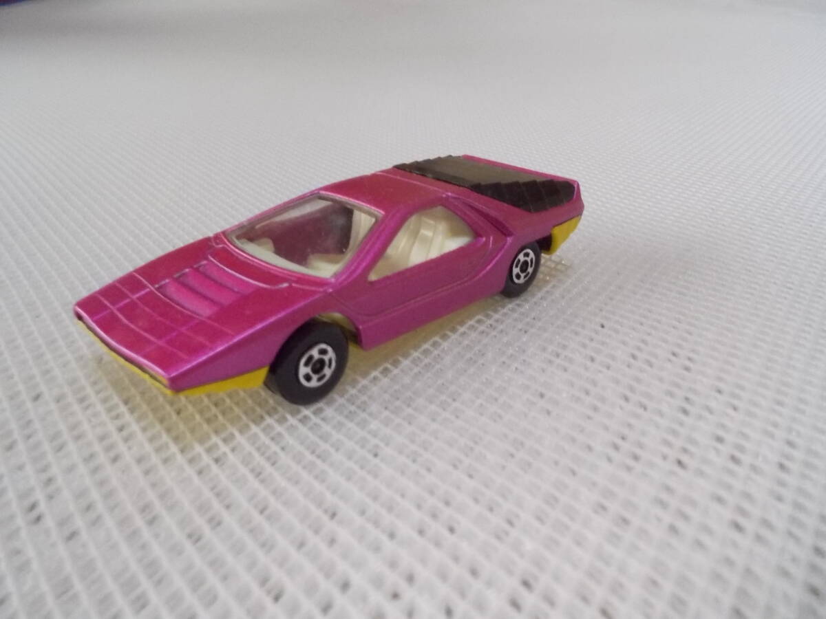 1970 period Showa era that time thing Vintage minicar Matchbox rez knee No.75 ALFA CARABO Alpha car bo hippopotamus ro