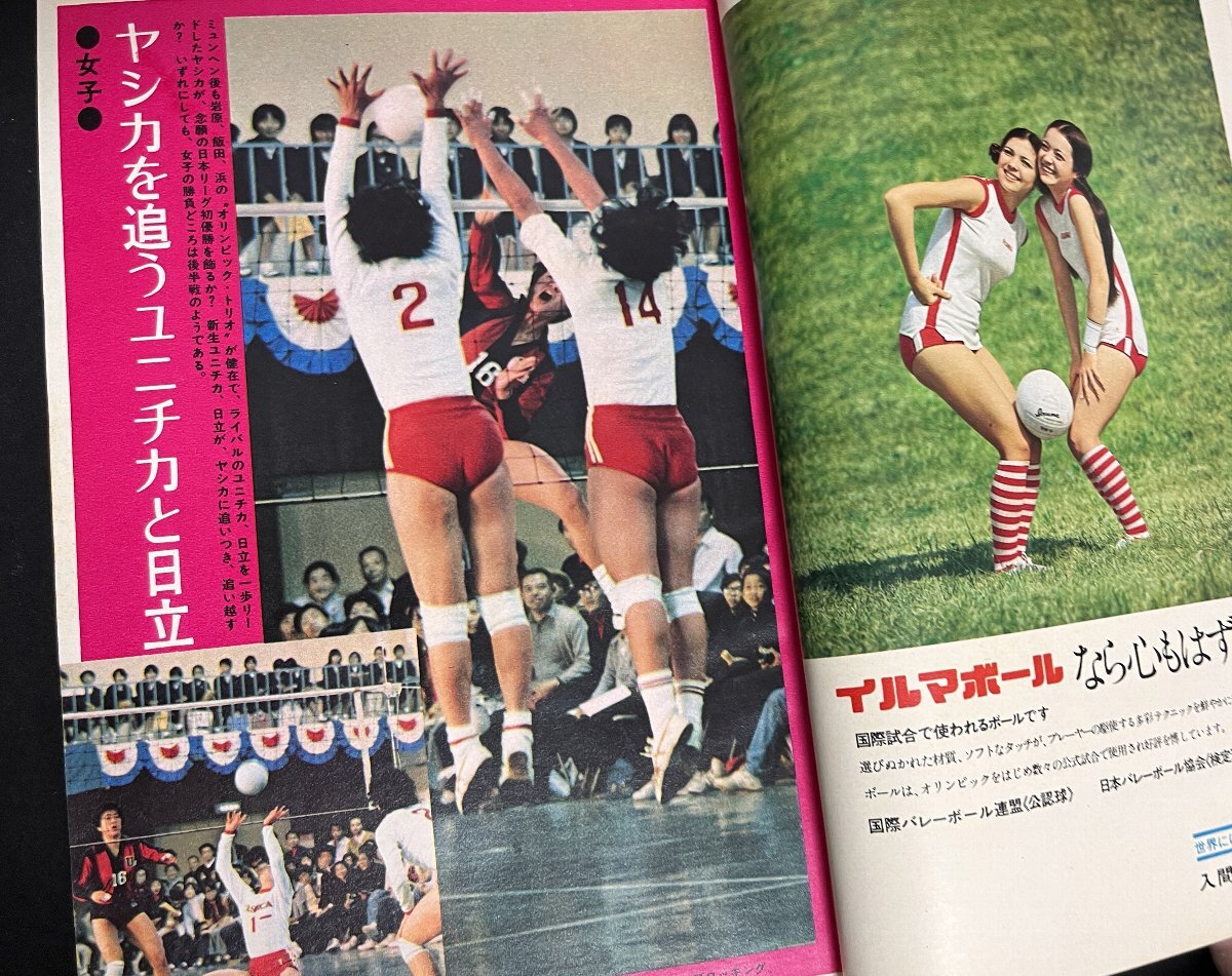 月刊バレーボール 1973年2月号 日本リーグ 世界男子クラブカップ _画像2
