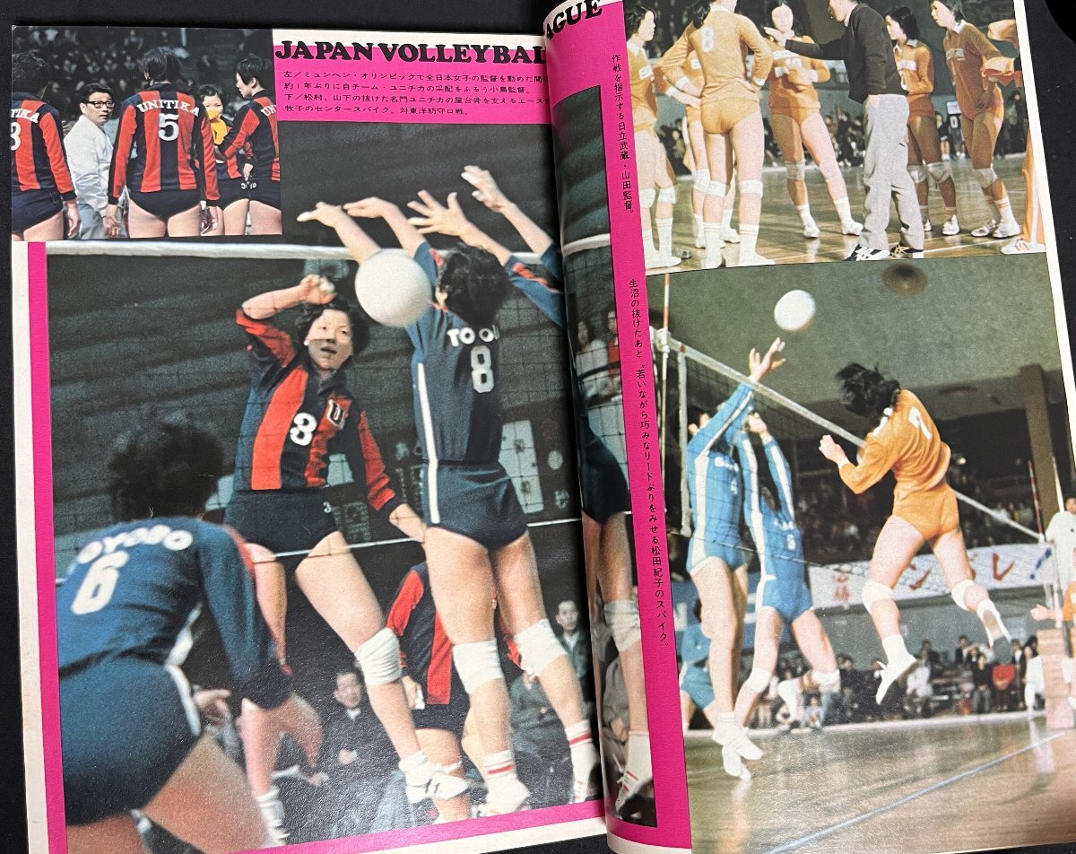 月刊バレーボール 1973年2月号 日本リーグ 世界男子クラブカップ _画像3