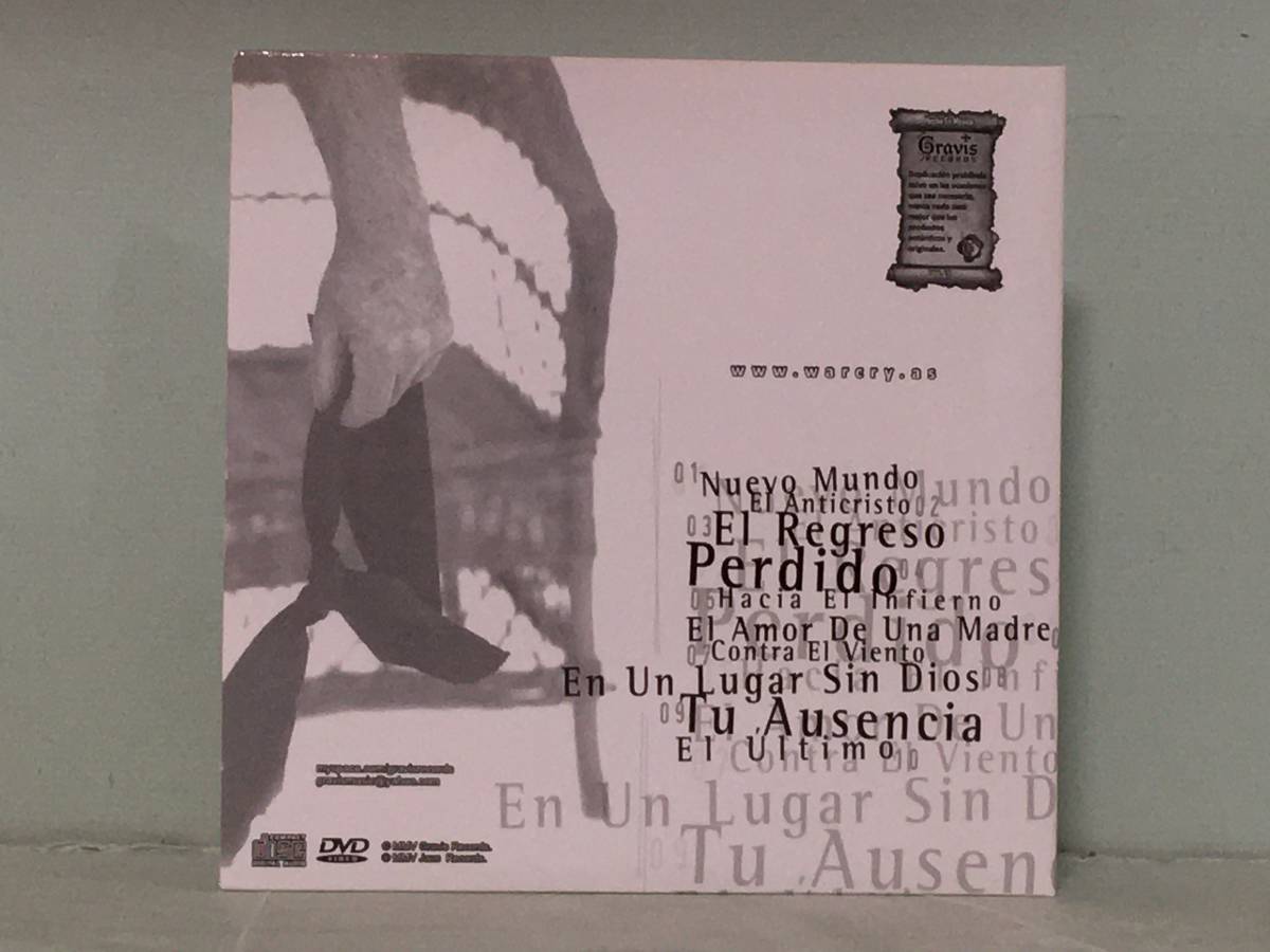 WARCRY ウォークライ / DONDE ESTA LA LUZ　　　メキシコ盤 CD + DVD 2枚組　紙ジャケ_画像2