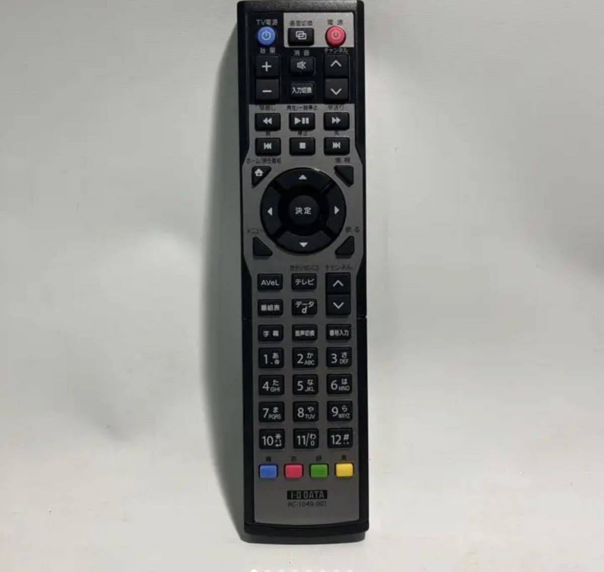 ★未使用【RC-1049-001 I.O DATA 互換リモコン テレビリモコン 】アイオーデーター RC-1049-001 テレビチューナーリモコン 1_画像1