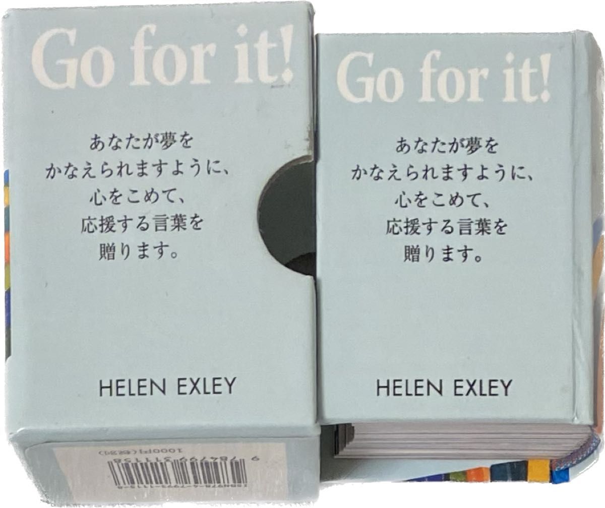 go for it ! 夢に向かって　discover helen exley ヘレンエクスレイ　ミニ本