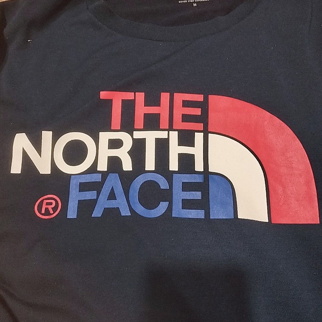 THE NORTH FACE ノースフェイス Tシャツ 【M】半袖 半袖Tシャツ アウトドア　ネイビー　