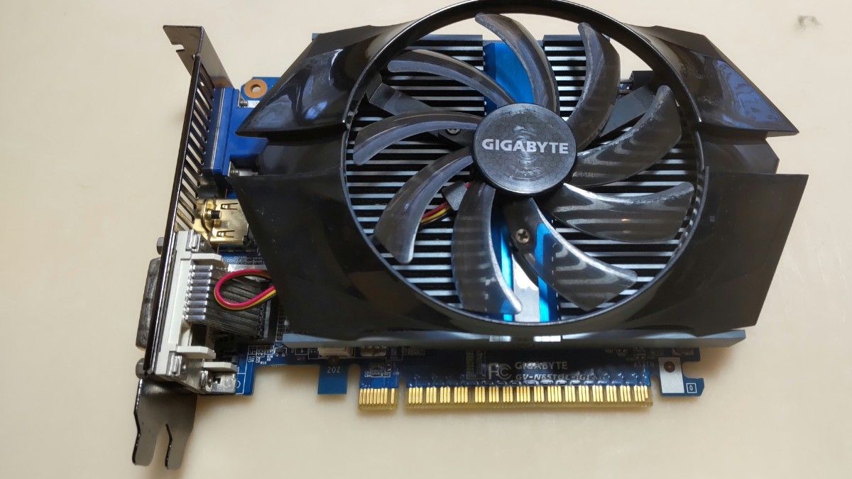 動作確認済み Gigabyte  GeForce GTX 650Ti搭載 GV-N65TOC-1GI 