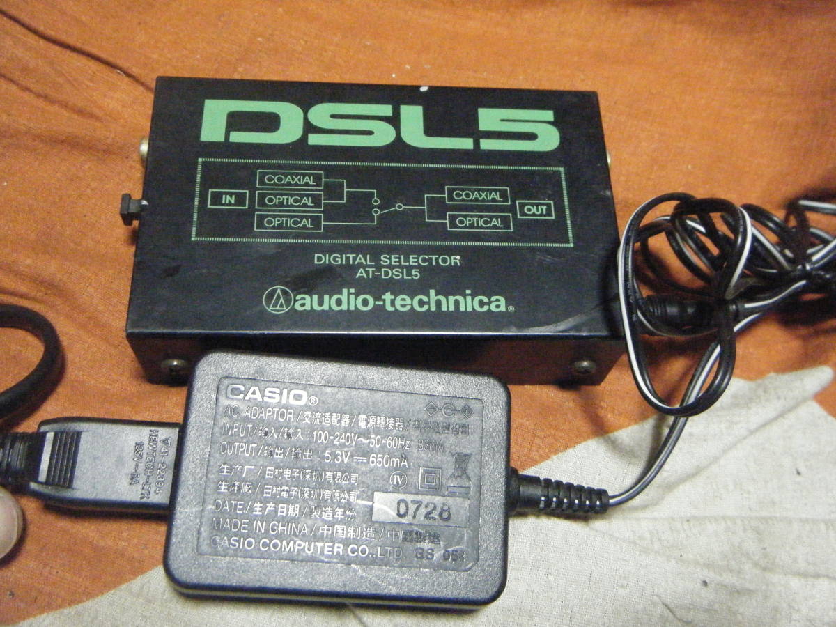 ●Audio-technica AT-DSL5 デジタルセレクター ジャンク●_画像2