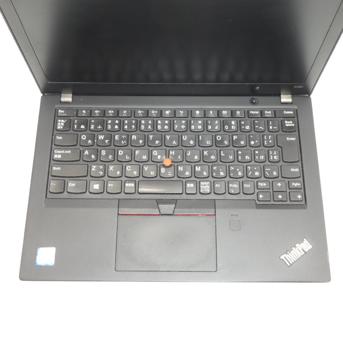 1円～Lenovo ThinkPad X280 Core i5-8250U 1.6GHz/8GB/SSD256GB/12インチ/OS無/動作未確認【栃木出荷】_画像3