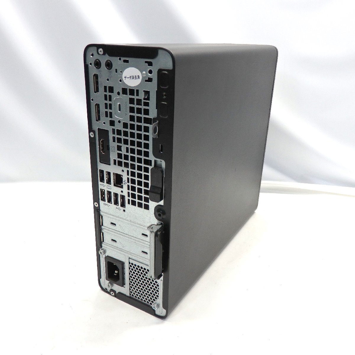 1円～ HP EliteDesk 705 G4 SFF AMD Ryzen 5 PRO 2400G 3.6GHz/8GB/HDD1TB/DVD/OS無/動作未確認【栃木出荷】_画像2