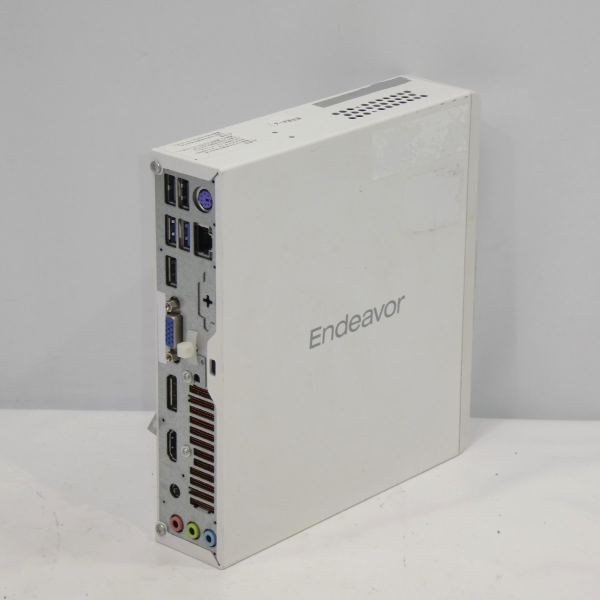 1円～ EPSON Endeavor ST190E Core i3-8100T 3.1GHz/8GB/SSD256GB/OS無/動作未確認【栃木出荷】_画像2