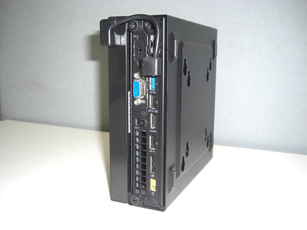 1円～ Lenovo ThinkCentre M720q Core i7-8700T 2.4GHz/16GB/SSD256GB/DVD/OS無/動作未確認【福岡出荷】_画像2