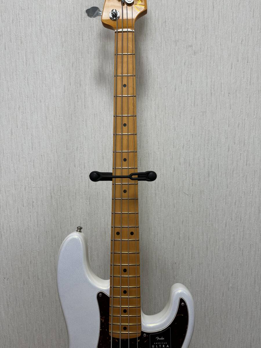 [ unused * including carriage ]Fender American Ultra Precision Bass Arctic Pearl