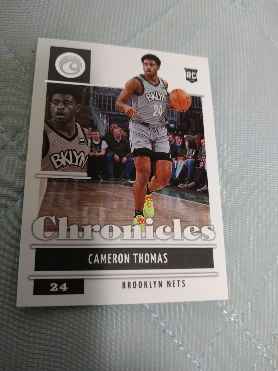 2021-22 panini chronicles RC CAMERON THOMAS ルーキー_画像1