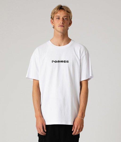 【送料無料】半袖TEE Tシャツ FORMER フォーマー SHIFTING T-SHIRT TE24122 WHITE 日本代理店正規品 Lサイズ_画像2