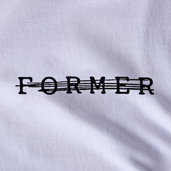 【送料無料】半袖TEE Tシャツ FORMER フォーマー SHIFTING T-SHIRT TE24122 WHITE 日本代理店正規品 Lサイズ_画像3
