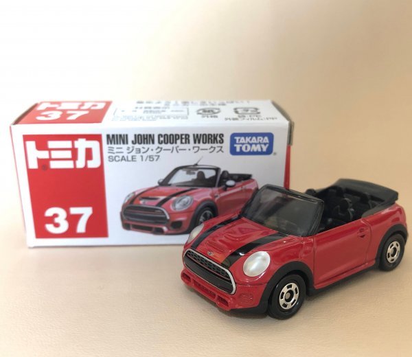 トミカ　ミニ　ジョン・クーパー・ワークス　No.37　2017　ミニカー　TOMICA　同梱可 MINI JOHN COOPER WORKS (Emer_gcls)_画像1