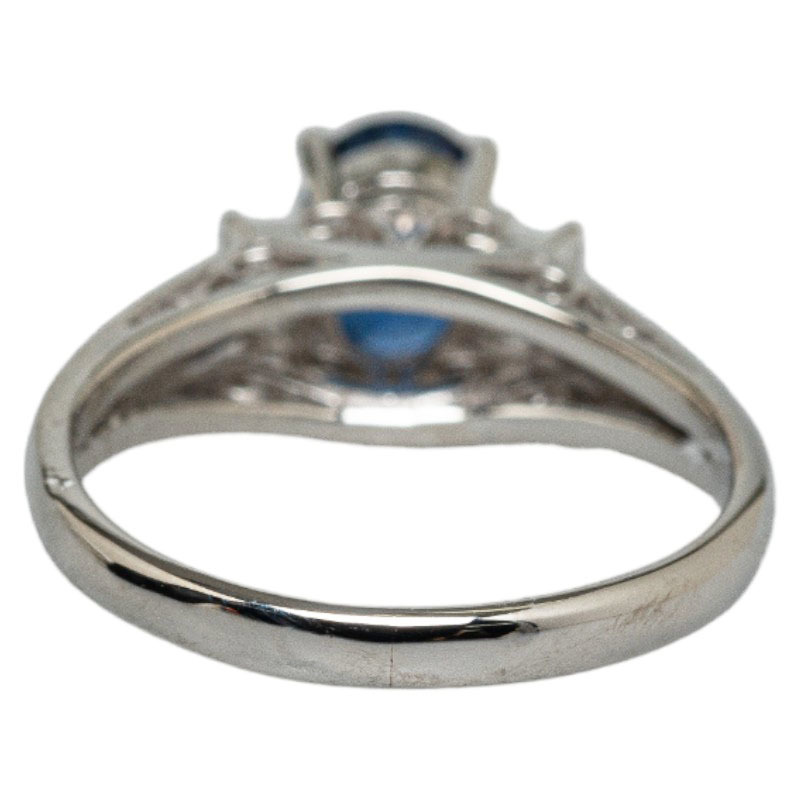 最新情報 13229円 Pt900 ダイヤ0.19ct サファイア0.95ct プラチナ その他