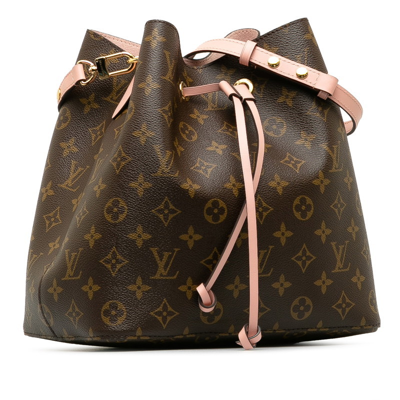 ルイ ヴィトン モノグラム ネオノエ ショルダーバッグ M44022 ローズプードル ピンク PVC レザー レディース LOUIS VUITTON 【中古】_画像2