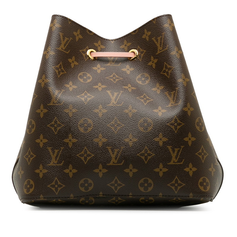 ルイ ヴィトン モノグラム ネオノエ ショルダーバッグ M44022 ローズプードル ピンク PVC レザー レディース LOUIS VUITTON 【中古】_画像3