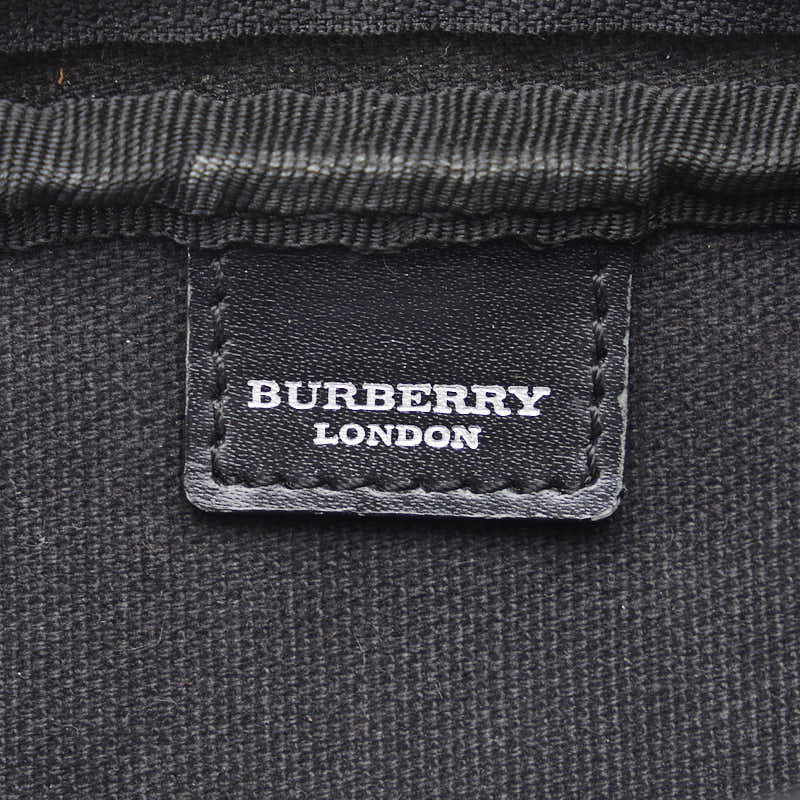  Burberry noba проверка наклонный .. сумка на плечо бежевый PVC женский BURBERRY [ б/у ]