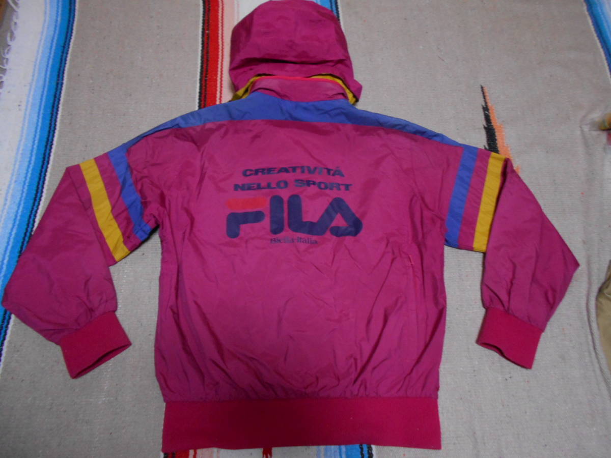１９８０年代 FILA GORE-TEX ゴアテックス パーカー ジャケット ビンテージ テニス ウィンブルドン スキー ブレイクダンス SKI HIPHOP RAP_画像1
