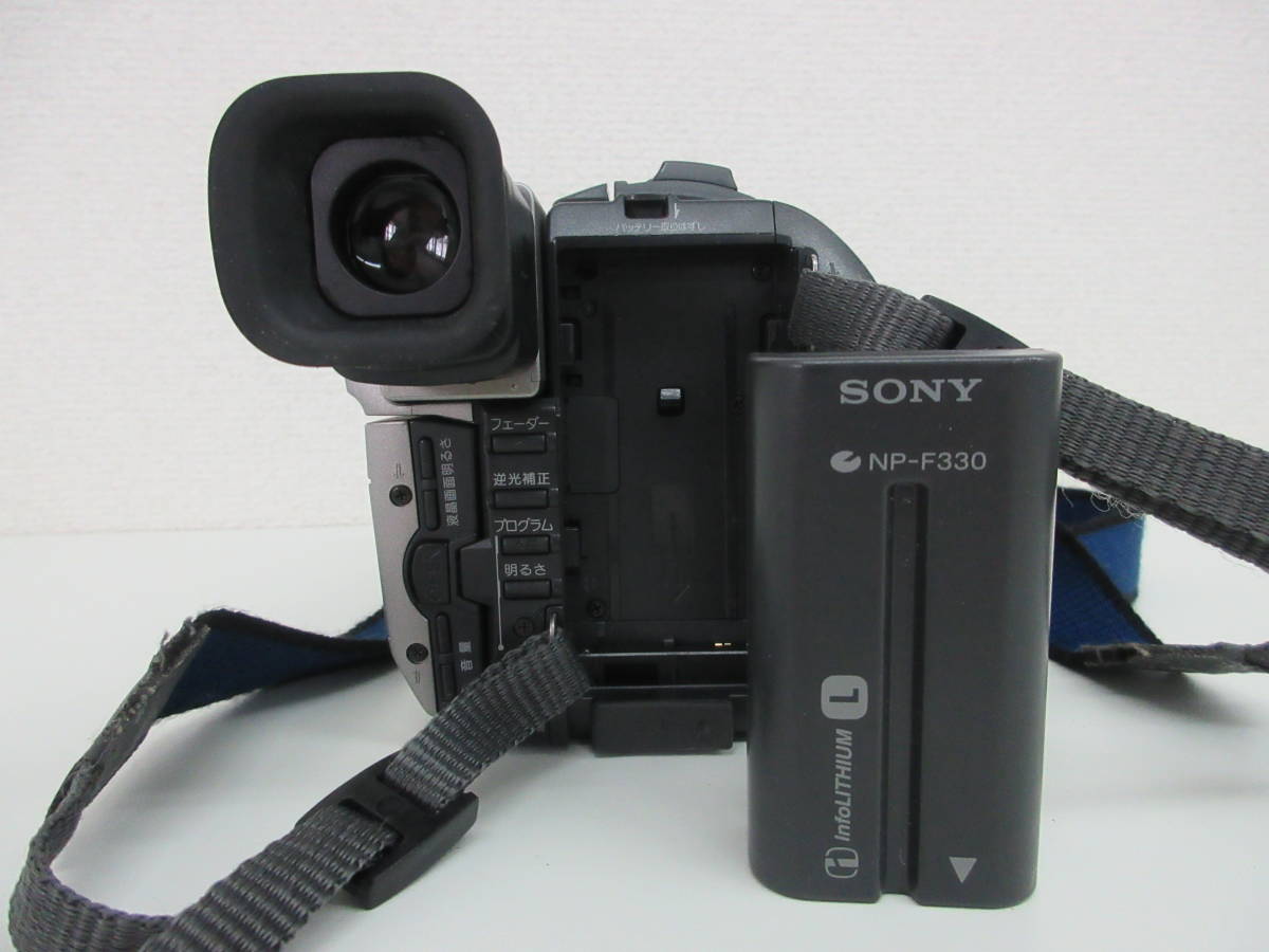 中古 カメラ SONY ソニー ビデオカメラ Hi-8 CCD-TRV80 Handycam ハンディカム 8ミリ ※動作未確認 ／A_画像6