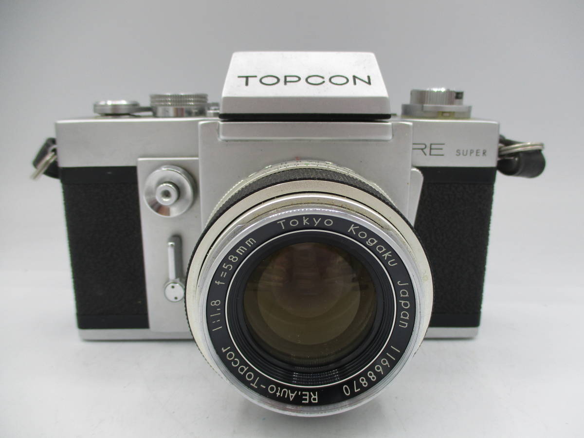 中古 カメラ Topcon トプコン RE Super 東京光学 RE.Auto-Topcor 1:1.8 58mm ※動作未確認 ／R_画像2